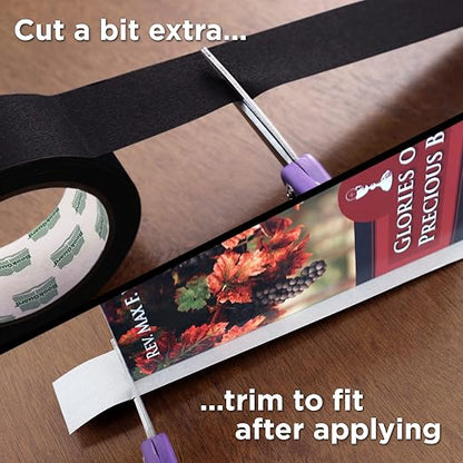 BookGuard 1-1/2 Inch Wide Bookbinding Tape, and Library Supplies, Vinyl Coated - Image 3