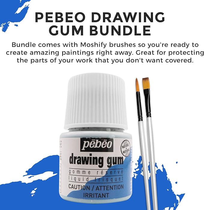 Pebeo Drawing Gum Made in France - Image 3