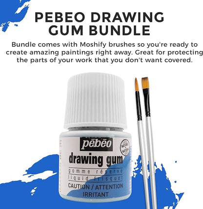 Pebeo Drawing Gum Made in France - Image 3