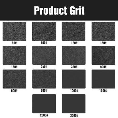 100 Pcs 5 inch Wet Dry Sanding Discs Grit 800 Hook and Loop 8 Hole Silicon - Image 3