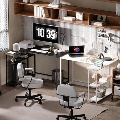 Pamray 43 Inch L Shaped Computer Desk - Image 4