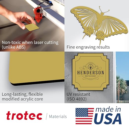 Trotec TroLase Lights | 24"x12"x1/250" | Adhesive-Backed Flexible Laser - Image 3