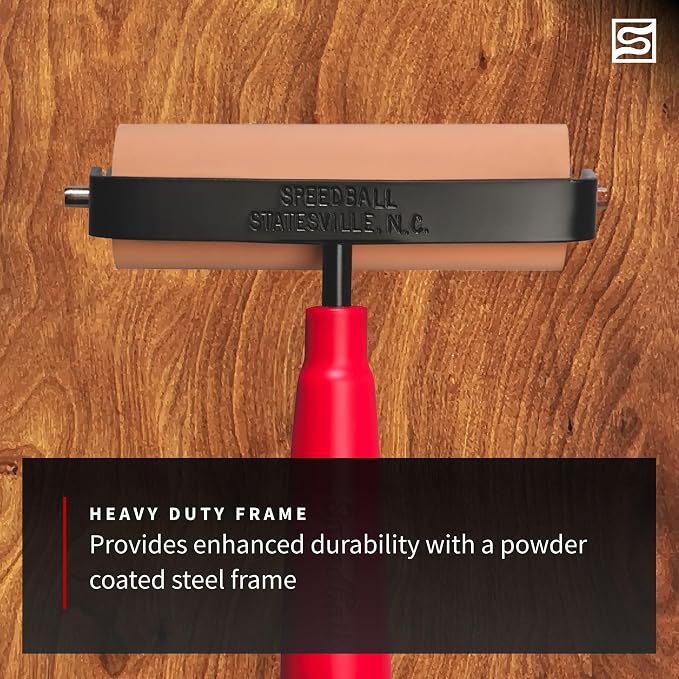 Speedball Deluxe Soft Rubber Brayer - Image 7