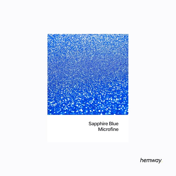 Hemway Polyurethane & Epoxy Resin Glitter 100g / 3.5oz Metallic Crystal Flake - Image 2