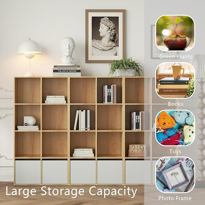 Wooden 8-Cube Storage Organizer - Image 5