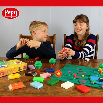Pepy Plastilina Reusable and Non-Drying Modeling Clay Gift Set; Set of 24 Bars - Image 3