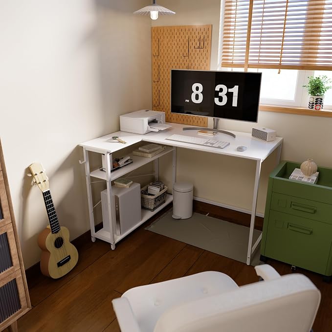 Pamray 43 Inch L Shaped Computer Desk - Image 2