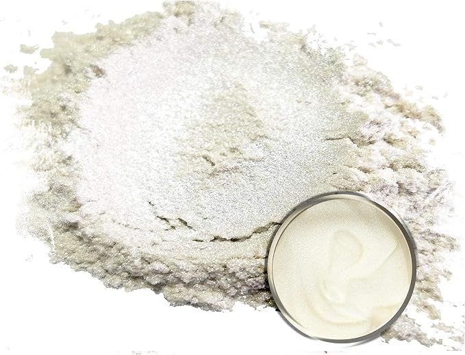 Eye Candy Pigments Premium White Mica Powder - Image 5