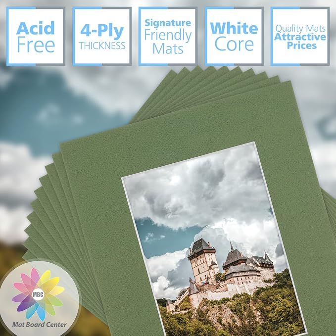 Mat Board Center, 8x10 for 5x7 Rock Garden Color Mats - Image 2