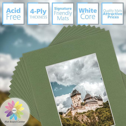 Mat Board Center, 8x10 for 5x7 Rock Garden Color Mats - Image 2