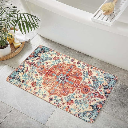Lahome Bohemian Floral Medallion Area Rug - Image 3