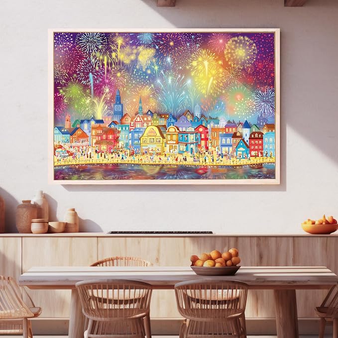 MOMIBOOK Puzzles for Adults 1000 Pieces Jigsaw Puzzles of Fireworks are Gorgeous - Image 8
