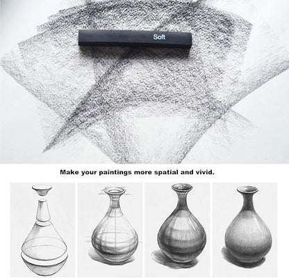 46 PCS Blending Stumps and Tortillions Paper Art Blenders Sketch Drawing Tools - Image 9