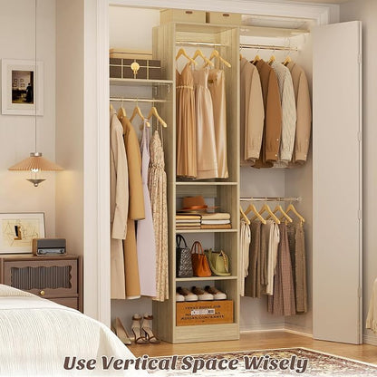 48" Small Closet Organizer, 4FT Small Closet System - Image 3