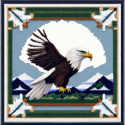 Joyhoor Cross Stitch Kits for Beginners Stamped Cross-Stitch Supplies by JoyhoorCrossStitchKits