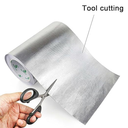 BOMEI PACK Adhesive Aluminum Foil Heat Shield Tape Barrier, Fiberglass Thermal - Image 6