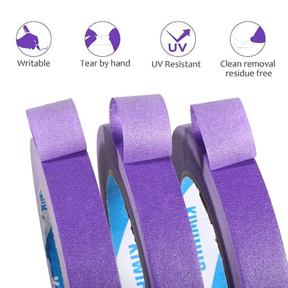 Purple Painters Tape, DIY Crafting, Decoration and School Projects - Image 5