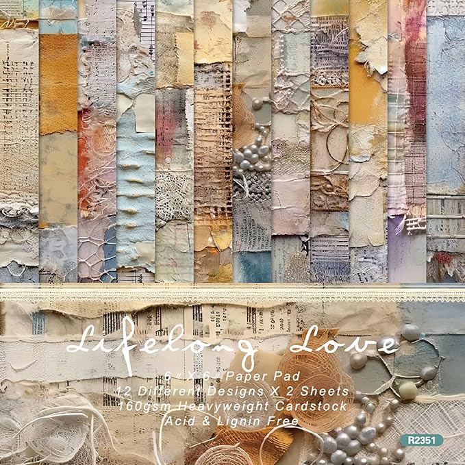 YASMEN 6"x6" Scrapbook Paper Pad by YASMEN