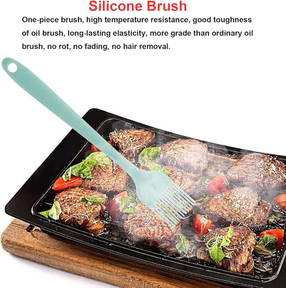 Silicone Spatulas Set, Rubber Spoon Spatula Heat Resistant Spoonula One Piece - Image 4