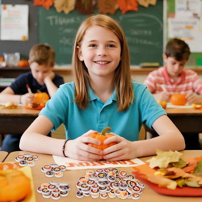 60Pcs Thanksgiving Mini Erasers - Image 6