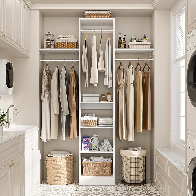 48" Small Closet Organizer, 4FT Small Closet System - Image 4
