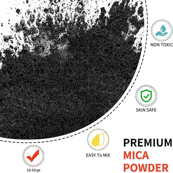 Mica Powder - 75g Mica Powder for Epoxy Resin - Metallic Color Pigment for Resin - Image 2