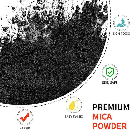 Mica Powder - 75g Mica Powder for Epoxy Resin - Metallic Color Pigment for Resin - Image 2