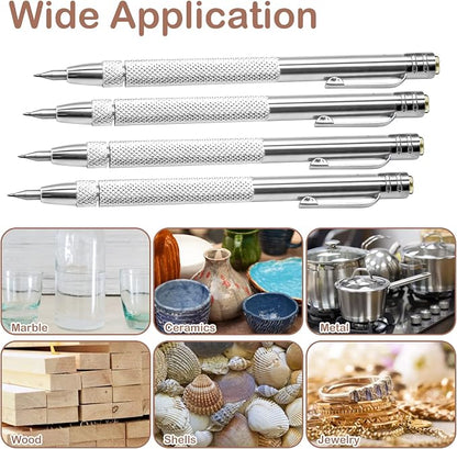 4 Pcs Tungsten Carbide Etching Tool - Image 6