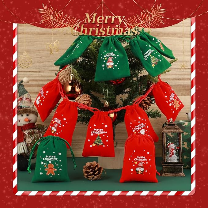 Tapleap Christmas Bags with Drawstring - Image 7