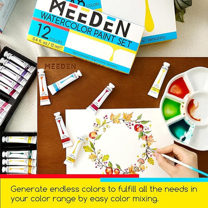 MEEDEN Watercolor Paint Tubes Set - Image 6