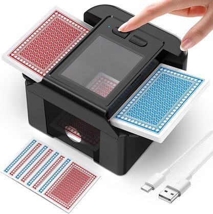 ShinePick Automatic Card Shuffler, Electric Shuffling Machine by ShinePick