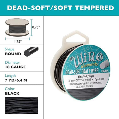 The Beadsmith Wire Elements Craft Wire – Tarnish Resistant, Soft Temper - Image 2