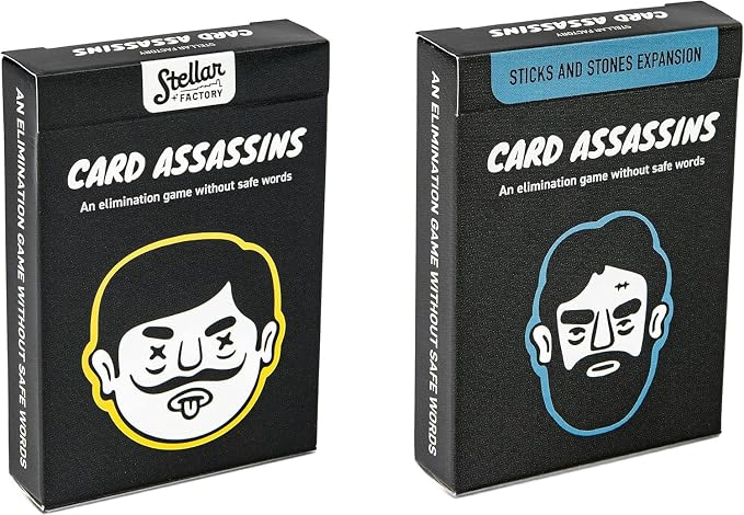 Stellar Factory Card Assassins: A Party Game Without Safe Words by StellarFactory