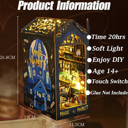 ISSEVE DIY Book Nook Miniature Kits - Image 3