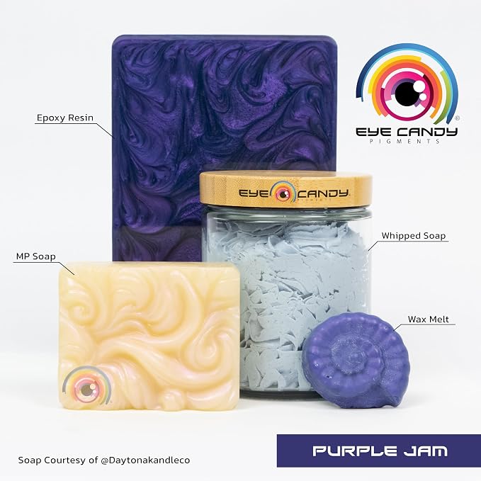 Eye Candy Pigments Premium Purple Mica Powder - Image 4