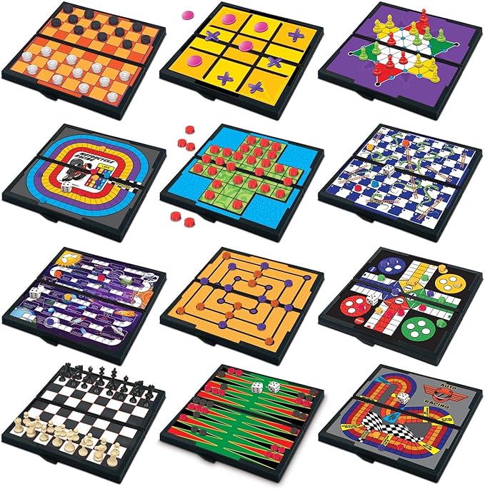 Gamie Magnetic Board Travel Games by Gamie
