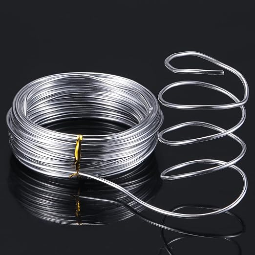 TecUnite Aluminum Craft Wire for Sculpting Armature Bendable Craft Wire for DIY - Image 3