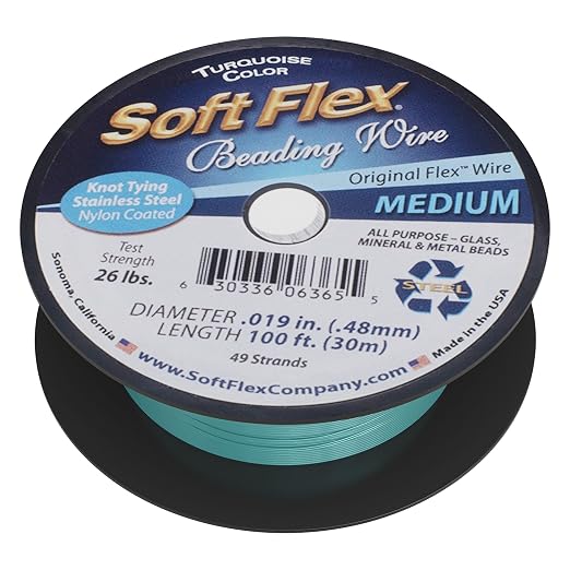 Soft Flex 49 Strand Beading Wire by SoftFlex