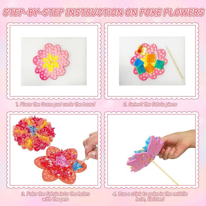 Mostop Crafts for Kids Ages 6-10, DIY Flower Bouquet Craft Kit - Image 3