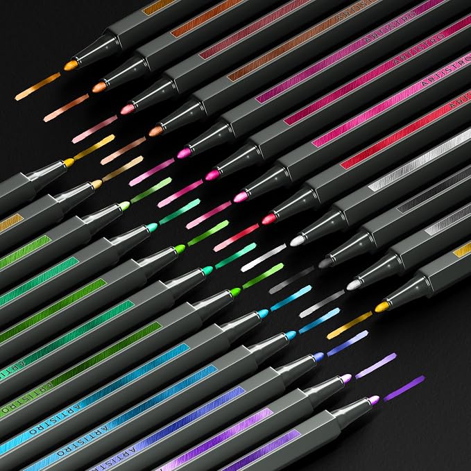 ARTISTRO Paint Pens for Rock Painting, Scrapbooking, DIY Craft Making by ARTISTRO