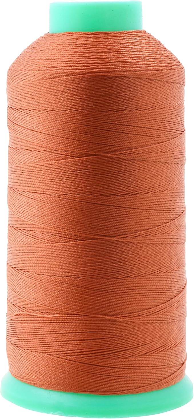 Mandala Crafts Bonded Nylon Thread Rust Heavy Duty Sewing Threads by MandalaCrafts
