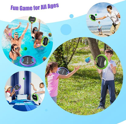 EVERICH TOY Trampoline Paddle Ball Set - Image 6
