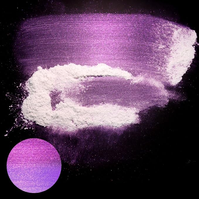 Matio Interference Mica Powder, 1.06oz/ 30g Mermaid Dream Chrome Powder - Image 2