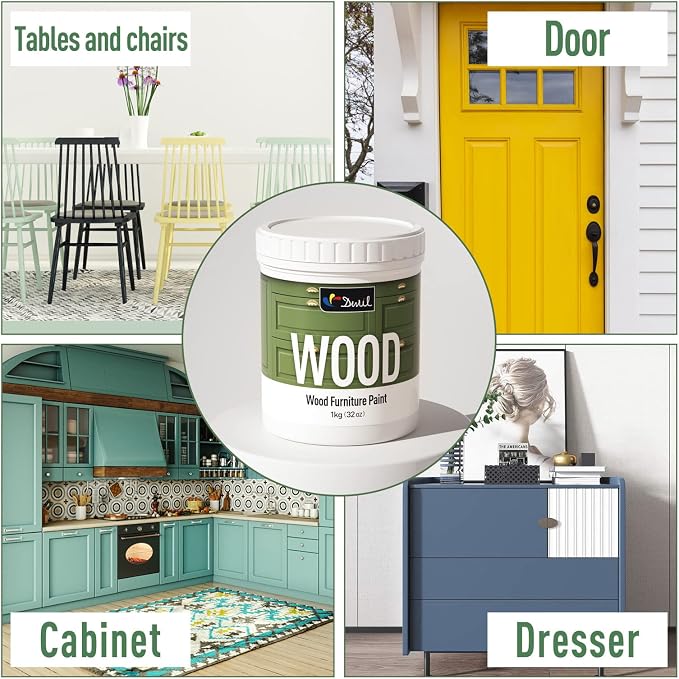 DWIL Matte Finish Furniture Paint - 5 Oz Wood Paint - Image 6