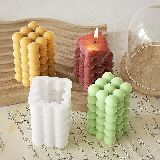 Ball Pillar Cylinder Heart Cylinder Resin Casting Mold Resin Making Molds - Image 3