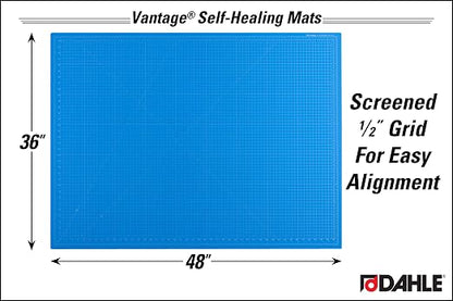 Dahle Vantage 10694 Premium Self-Healing Cutting Mat, 1/2" Grid, 5 Layers - Image 2
