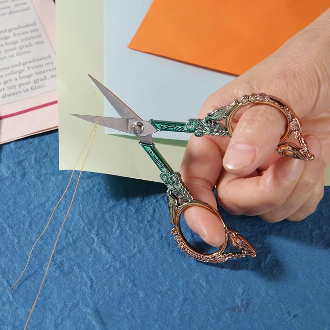 Small Embroidery Scissors with Cover -Cute and Comfortable handles with Sturdy - Image 8