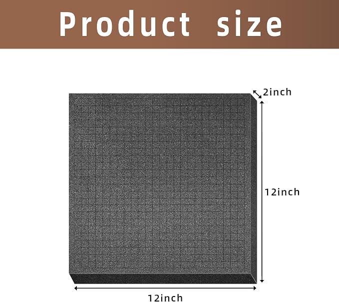 DECOHS 4 Pcs Pick and Pluck Foam Insert - Image 2