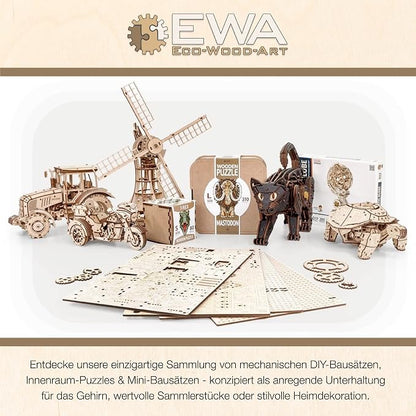 EWA Home Décor – Lion Medium 100 Pieces – Wooden Jigsaw Puzzle - Image 8