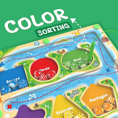 Magnetic Color & Shape Maze - Image 3